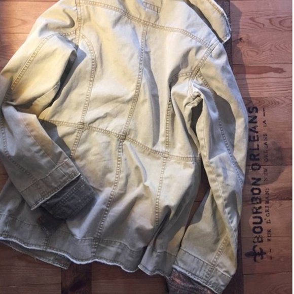 Upcycled Distressed Jacket Sz M - Picture 5 of 7